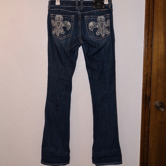 Miss Me Denim - Miss Me Fleur de lis bootcut jeans